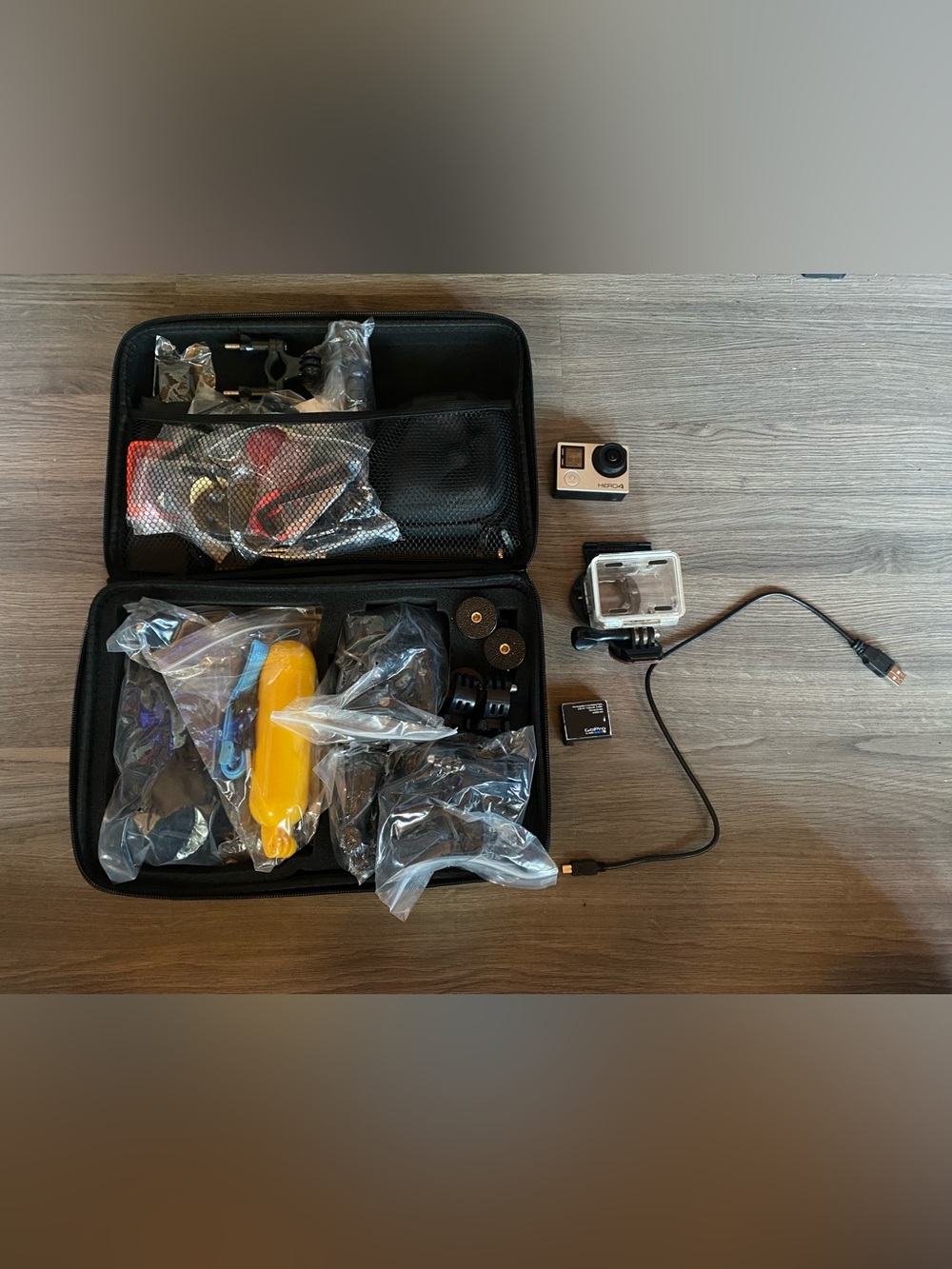 GoPro 4 Action Camera with Accessories - Silver